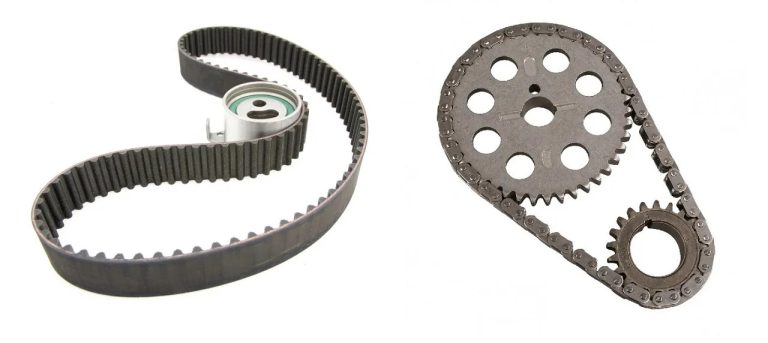 Timing belt and timing chain