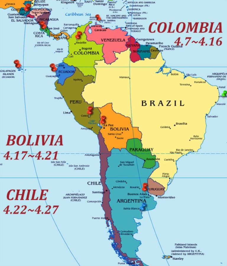 South American Market Visit In April 2024